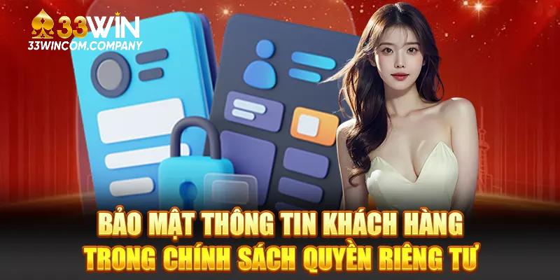 Bảo mật thông tin khách hàng trong chính sách quyền riêng tư