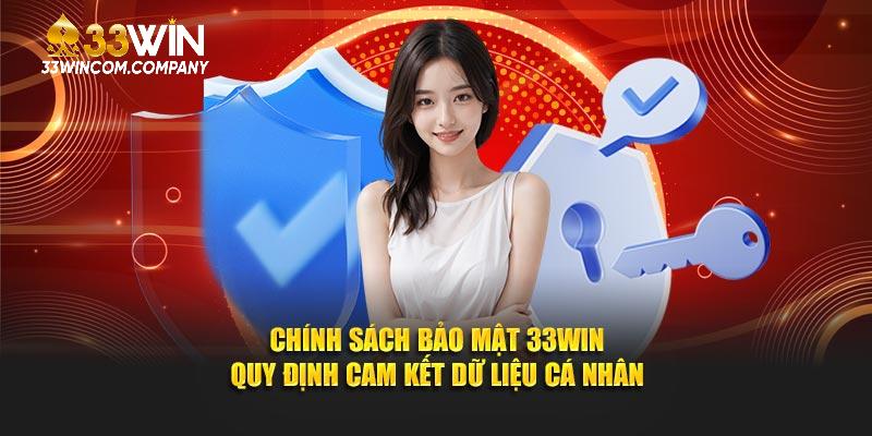 Chính sách bảo mật 33WIN – Cam kết bảo vệ thông tin cá nhân