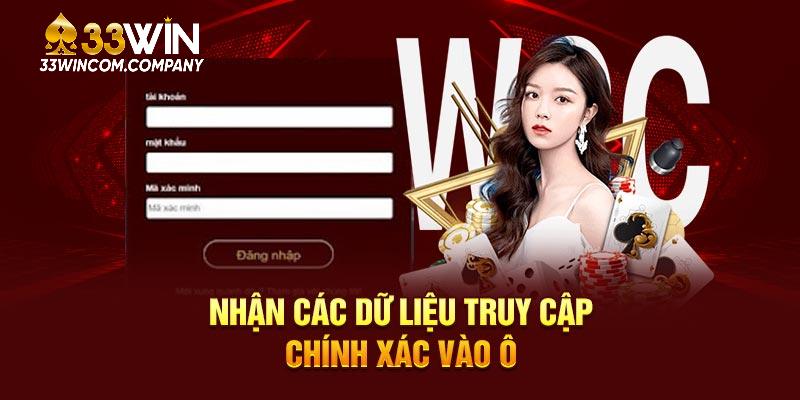 Nhận các dữ liệu truy cập chính xác vào ô